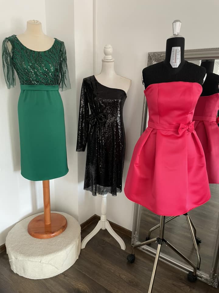 Rochie realizată în atelierul Lilla Vogue - model 1